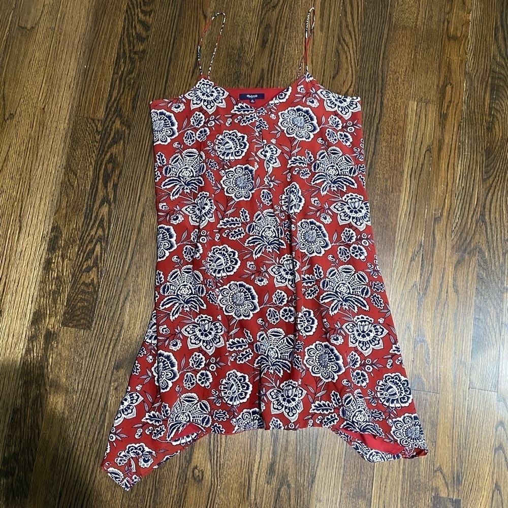Madewell floral tank dress medium - Picture 2 of 6